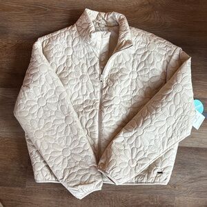O'Neill Floral Quilted Puffer Jacket